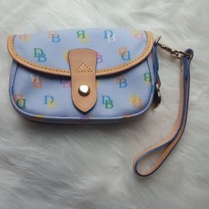 Dooney & Bourke Blue Wristlet